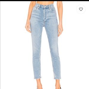 AGOLDE Nico High-rise Slim Fit